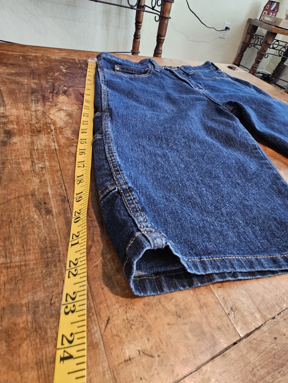 Genuine Dickies Flex Denim Shorts Size 30 - Picture 6 of 10